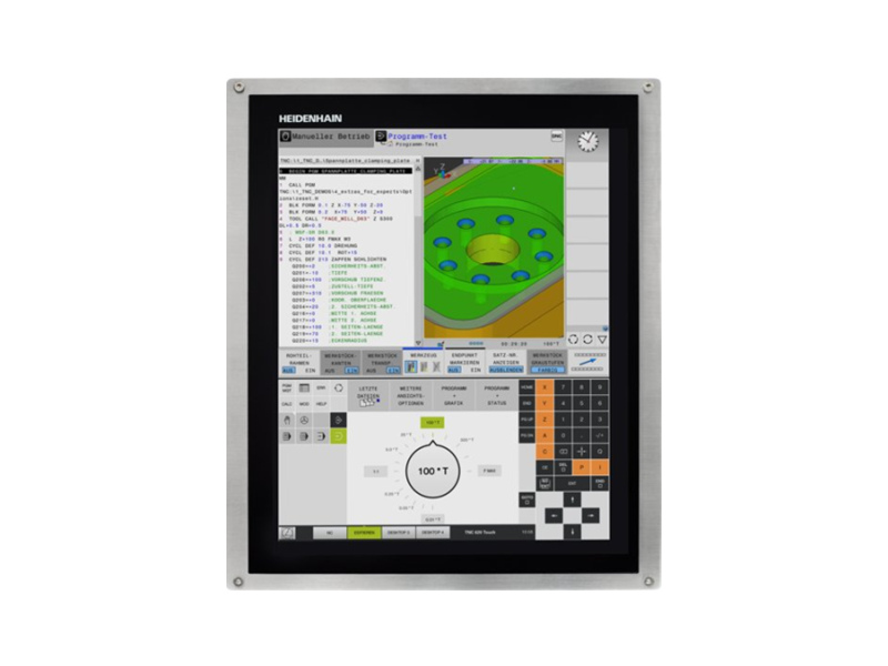 TNC 620 – 铣、钻和镗机床的理想数控系统